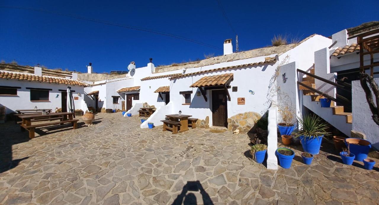 Cuevas Barrio Las Santas Huéscar Exteriör bild