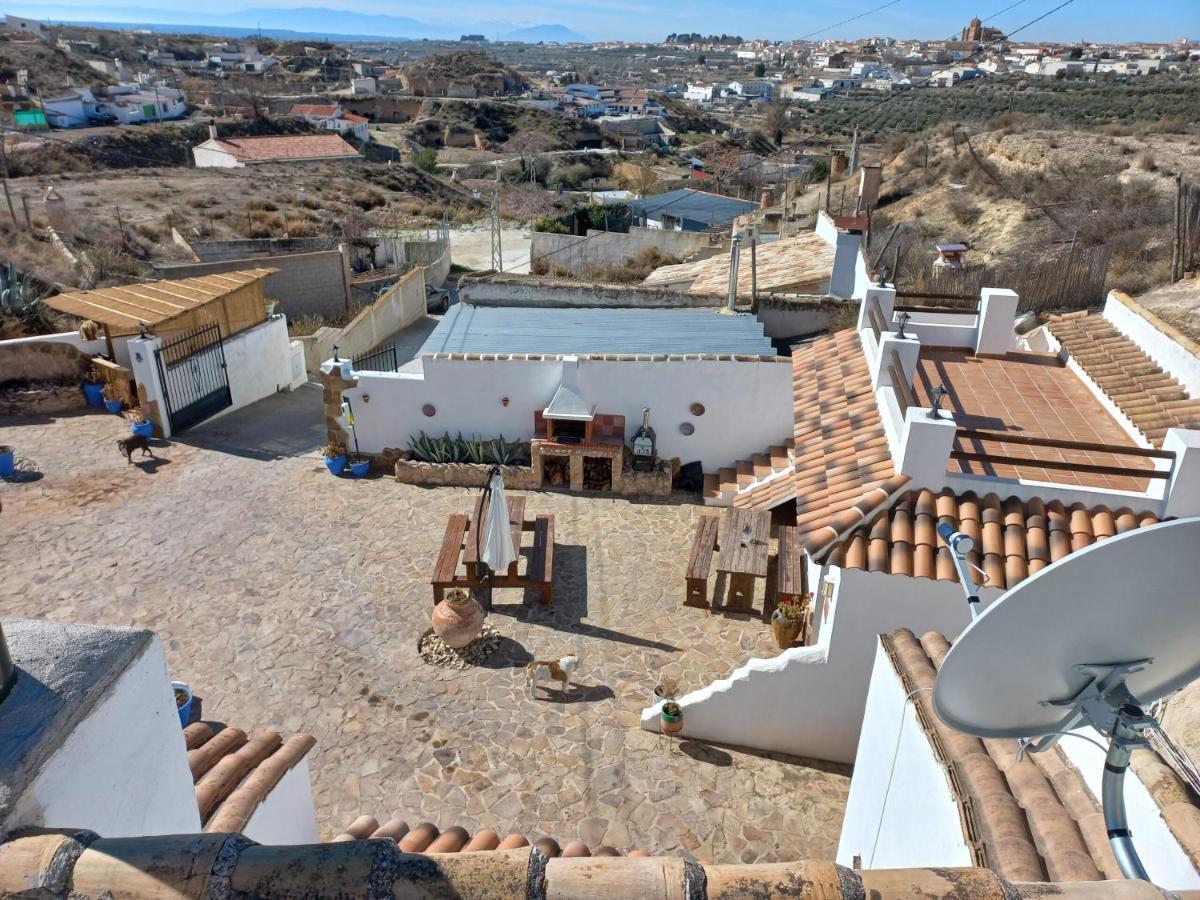 Cuevas Barrio Las Santas Huéscar Exteriör bild