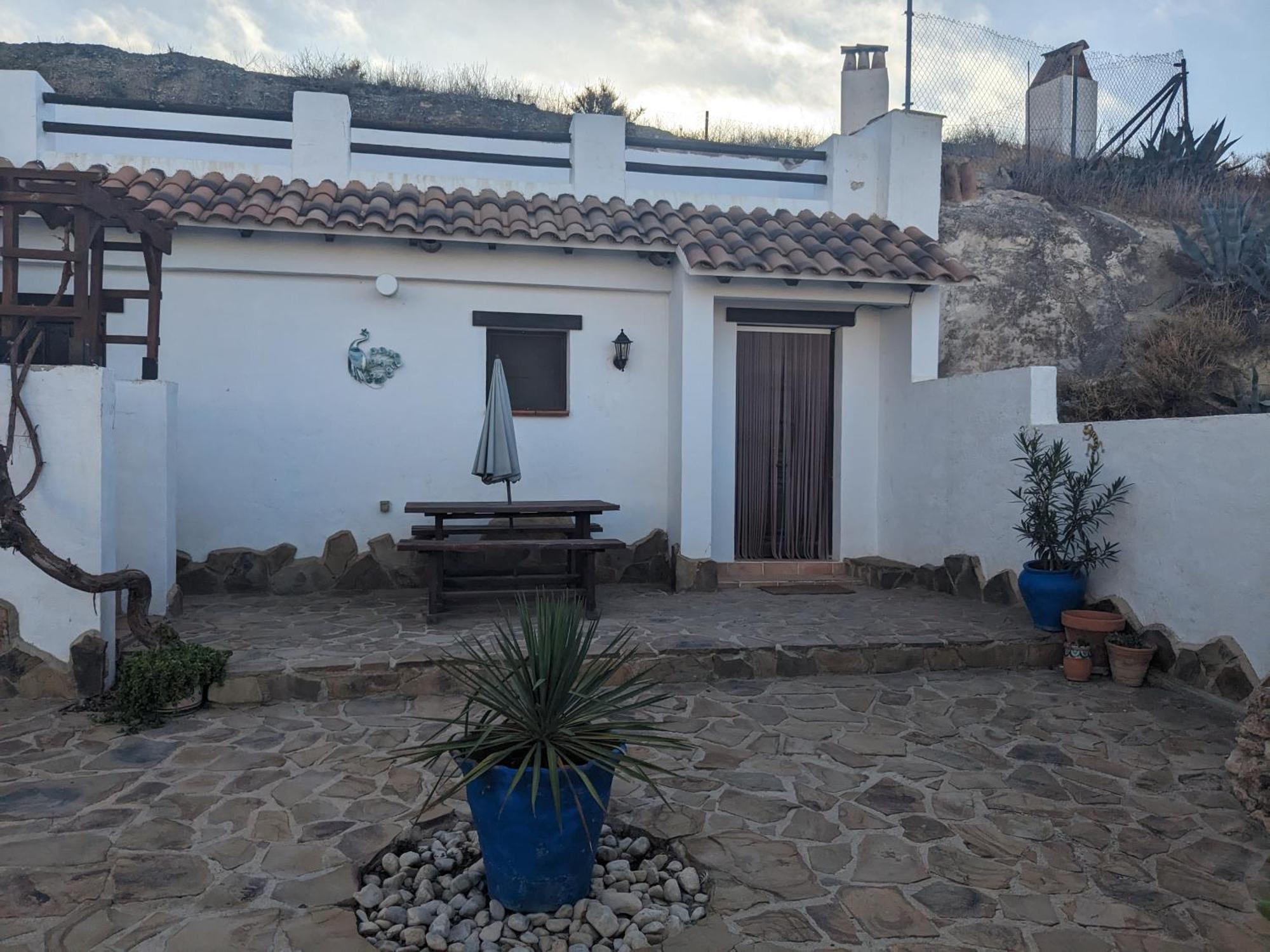 Cuevas Barrio Las Santas Huéscar Exteriör bild